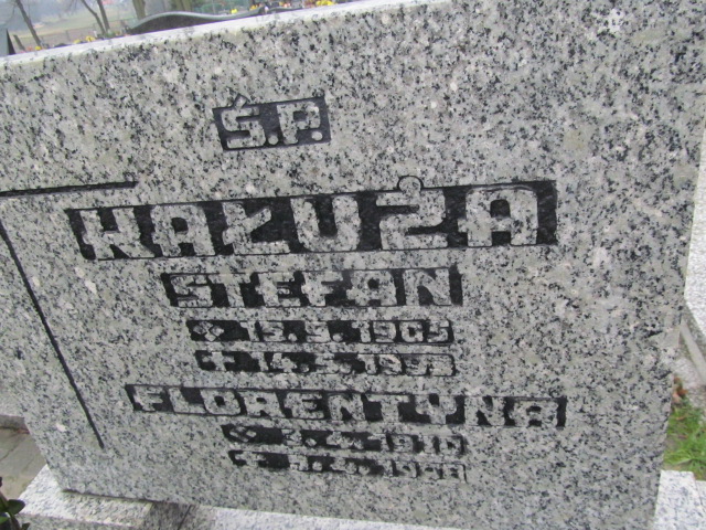 Florentyna Kałuża 1910 Mysłowice Morgi - Grobonet - Wyszukiwarka osób pochowanych