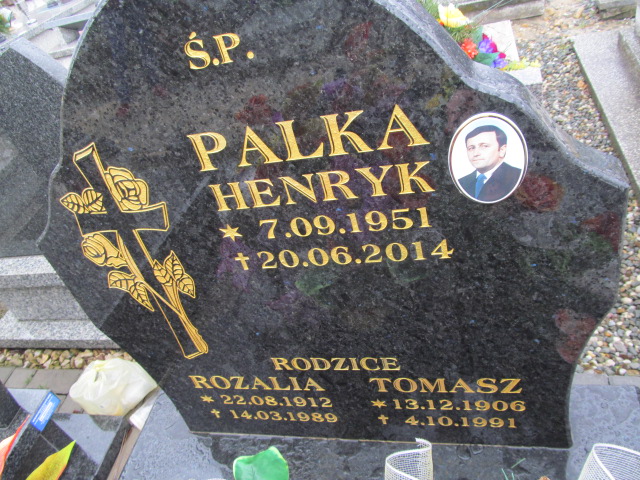 Henryk Palka 1951 Mysłowice Morgi - Grobonet - Wyszukiwarka osób pochowanych