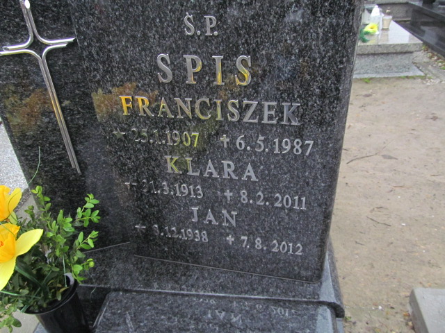 Klara Spis 1913 Mysłowice Morgi - Grobonet - Wyszukiwarka osób pochowanych