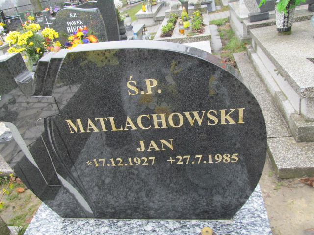 Jan Matlachowski 1927 Mysłowice Morgi - Grobonet - Wyszukiwarka osób pochowanych