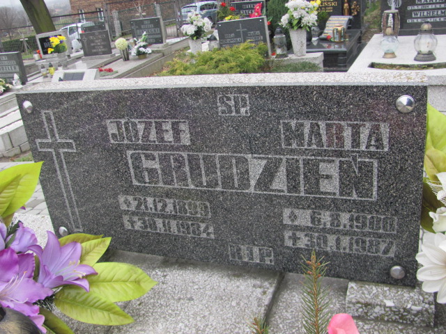 Marta Grudzień 1900 Mysłowice Morgi - Grobonet - Wyszukiwarka osób pochowanych