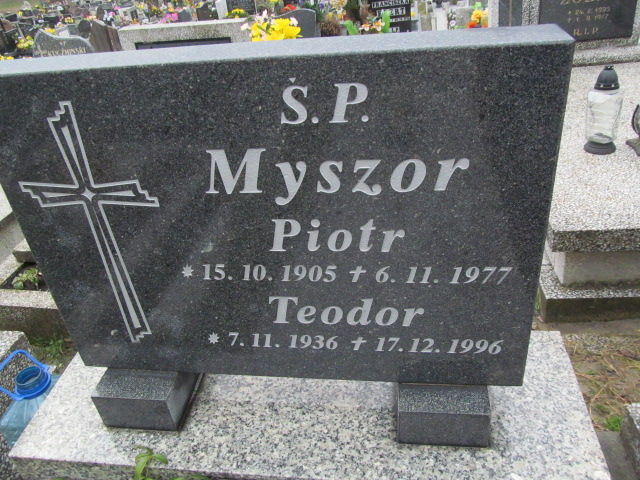 Teodor Myszor 1936 Mysłowice Morgi - Grobonet - Wyszukiwarka osób pochowanych
