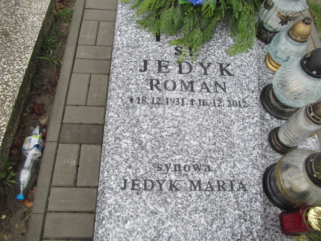 Roman Jędyk 1931 Mysłowice Morgi - Grobonet - Wyszukiwarka osób pochowanych