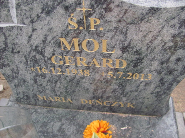Gerard Mol 1938 Mysłowice Morgi - Grobonet - Wyszukiwarka osób pochowanych